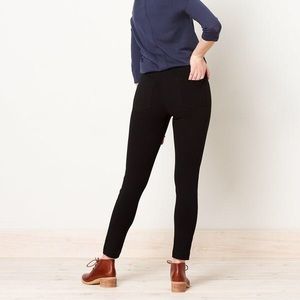 Brass ponte pants